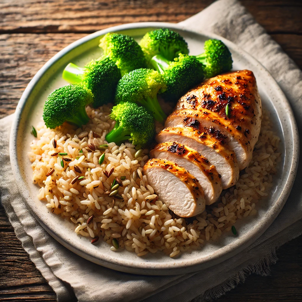 Brown Rice with Chicken and Broccoli: A Nutritious Combination for Athletes